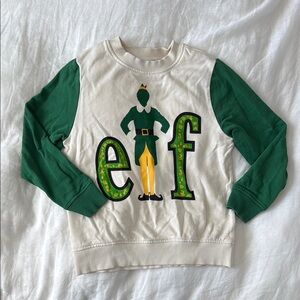 Hanna Andersson Elf Sweatshirt Size 6-7